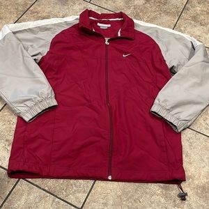 Vintage Maroon Nike jacket medium